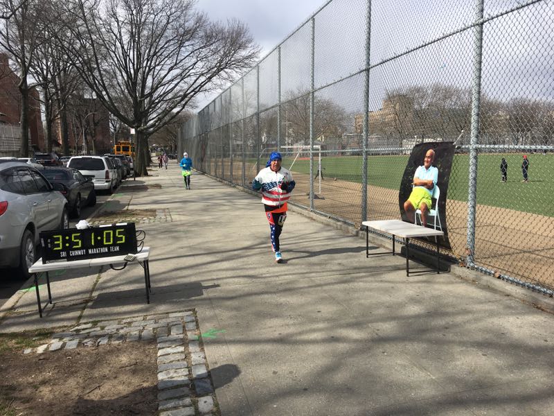 Mario during Chico Marathon Anniversary Run